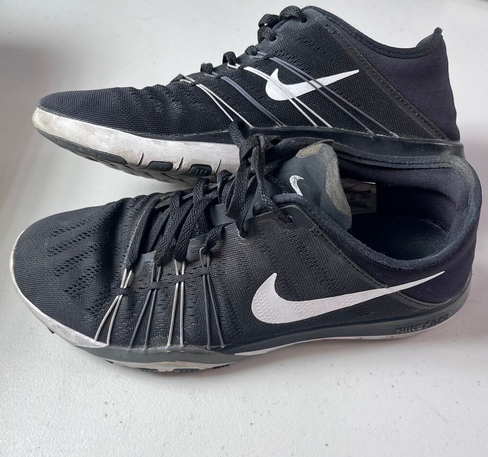 Nike Free TR 6 Black Training Shoes Mesh Sneakers Womens Size 8.5